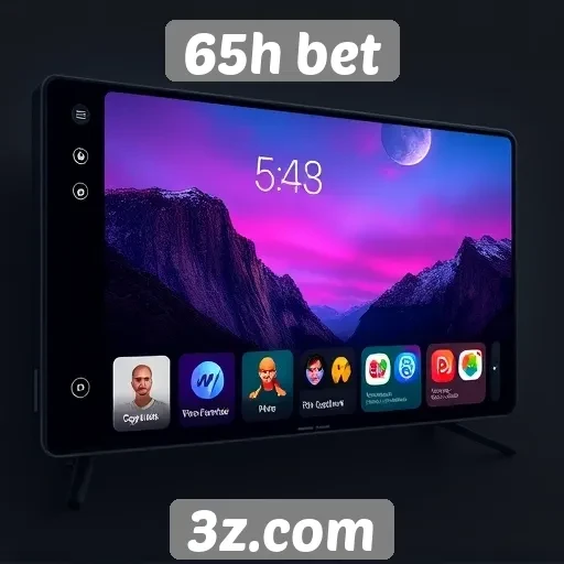 Interface do usuário e experiência no 65h bet